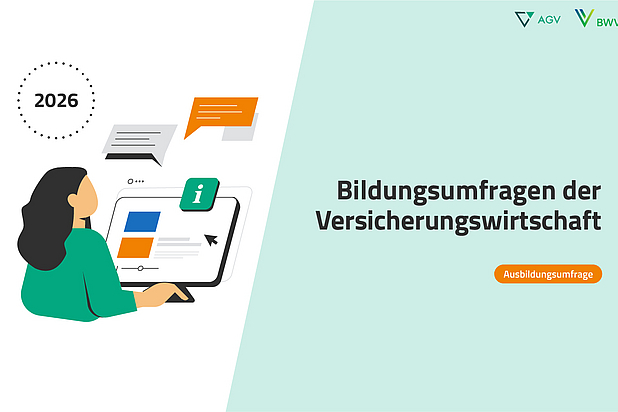 Ausbildungsumfrage 2026 veröffentlicht: Versicherungswirtschaft zeigt erneut hohes Engagement für ihren Nachwuchs Ausbildungsumfrage 2026 veröffentlicht: Versicherungswirtschaft zeigt erneut hohes Engagement für ihren Nachwuchs